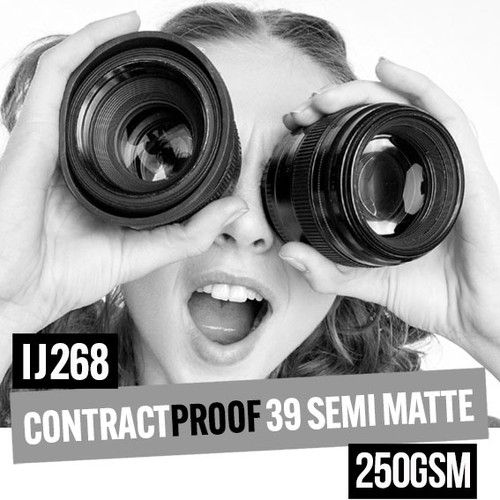 FOGRA 39 certified semi matte paper 250gsm A3+ 50 sheet pack