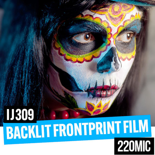 Backlit front print matte film (Duratrans) 220mic 60" x 30 meter roll