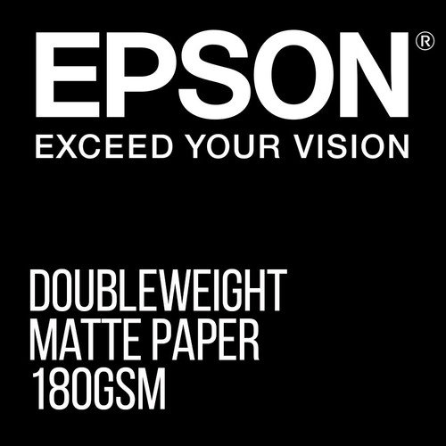 Epson double weight matte paper 180gsm 24" 610mm x 25 meter roll