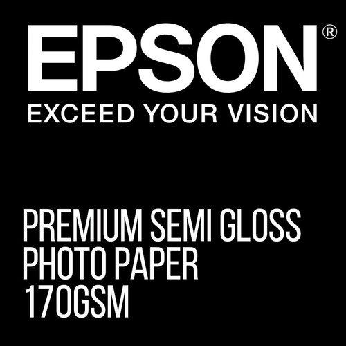 Epson premium semi gloss photo paper 170gsm 44" x 30.5 meter roll