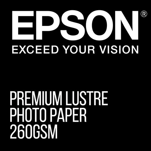 Epson premium lustre photo paper 260gsm 60" x 30.5 meter roll