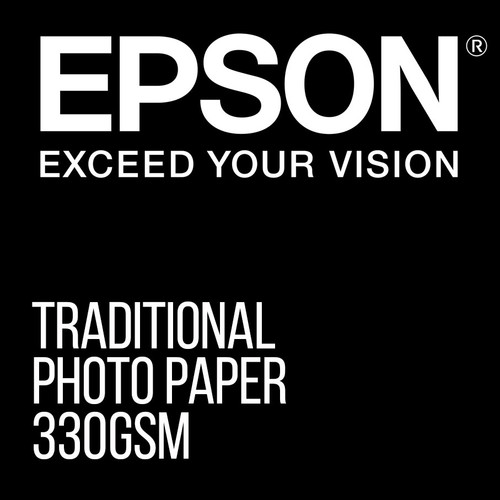 Epson microporous gloss photo paper 330gsm A2 25 sheet pack