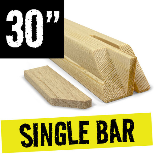 30 inch single stretcher bar 38 mm x 28 mm for canvas frames