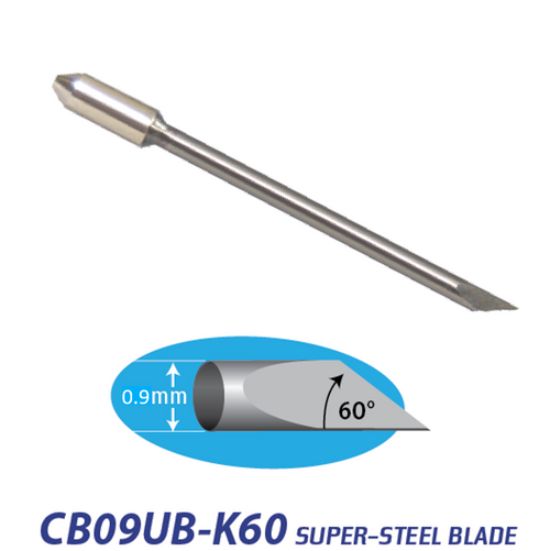 Graphtec CB09UB-K60 0.9 mm Supersteel Blade for window films and tints