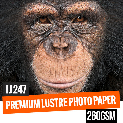 Premium lustre photo paper 260gsm A2 50 sheet pack