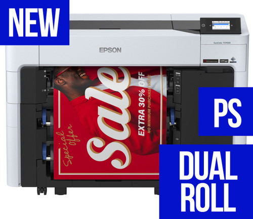 Epson SureColor SC-T3700D Dual Roll with Postscript