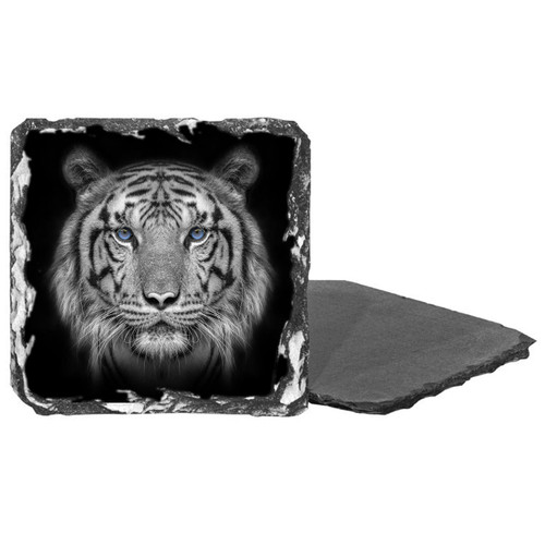 Sublimation Gloss Photo Slate Coaster - Square 9cm x 9cm