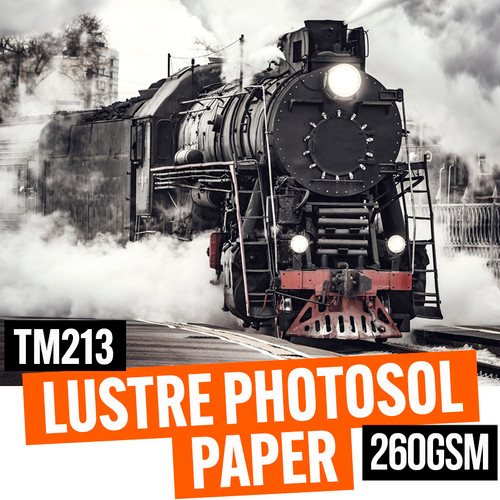Lustre PhotoSol Paper  260gsm 54" x 50 meter roll