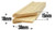 Stretcher bar dimensions: width: 38 mm, overall bar height: 18 mm, flange: 15 mm.
