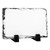 Dye sublimation printing blank - white coated, black photo slate 9 cm x 14 cm