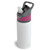 Explorer Water Bottle 600ml - Pink Open Lid