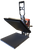 Automatic opening clam style heat press