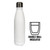 Bowling Bottle 500ml White/White Base - Double Walled