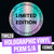 Holographic Vinyl Permanent Adhesive 100mic 1370mm x 30m Roll