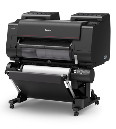 Canon imagePROGRAF PRO-2100 24" A1 12 Colour printer with basket & optional stand