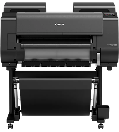 Canon imagePROGRAF GP-2000 24 inch 11 colour printer with stand and basket