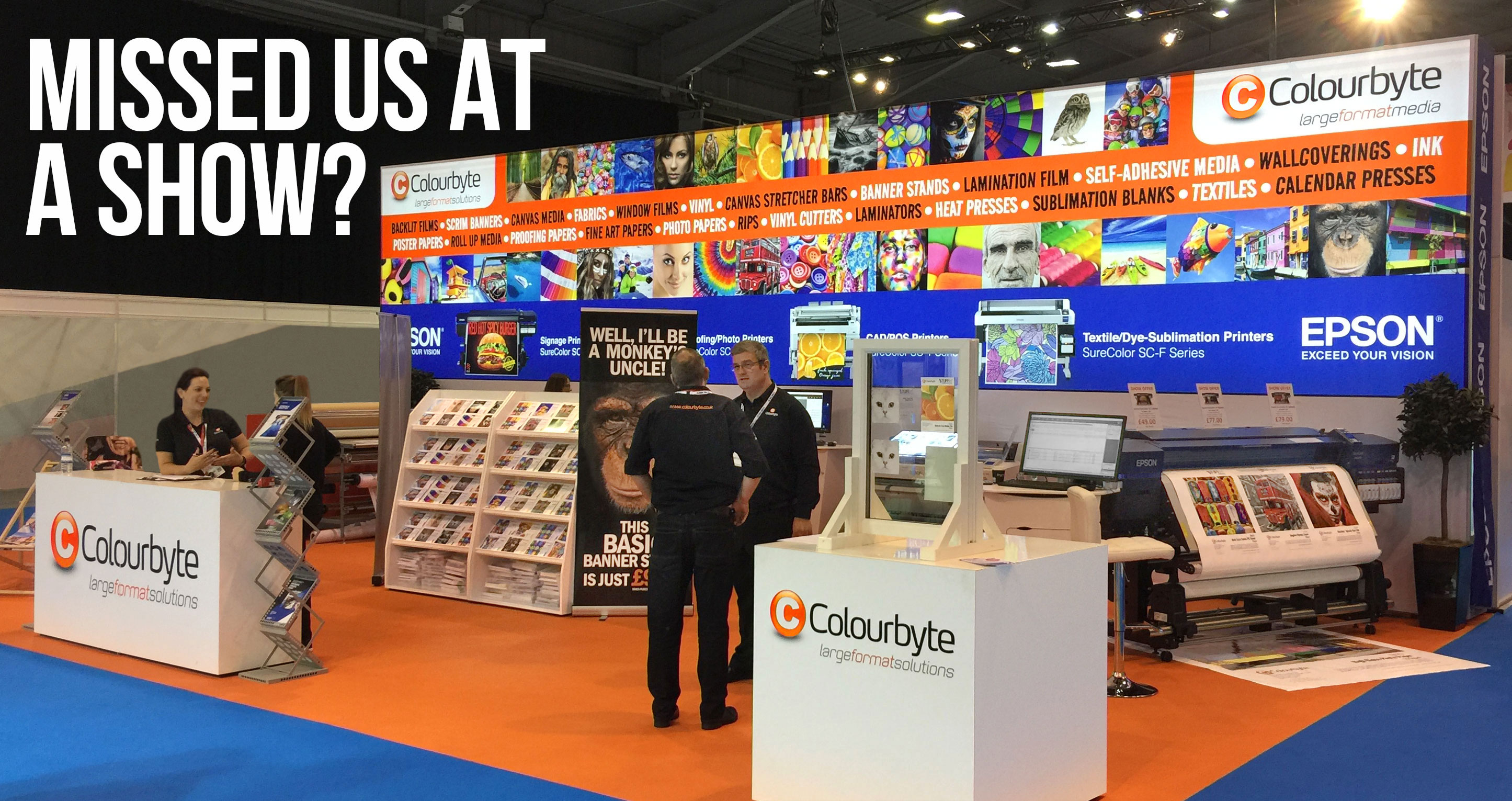 Colourbyte at the NEC Trade Show