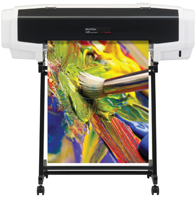 Mutoh ValueJet VJ-628 24 inch printer 8 colour eco-solvent printer for printing retail signage