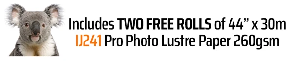 Buy this Epson SC-P9500 printer and get a Free Roll of Media.