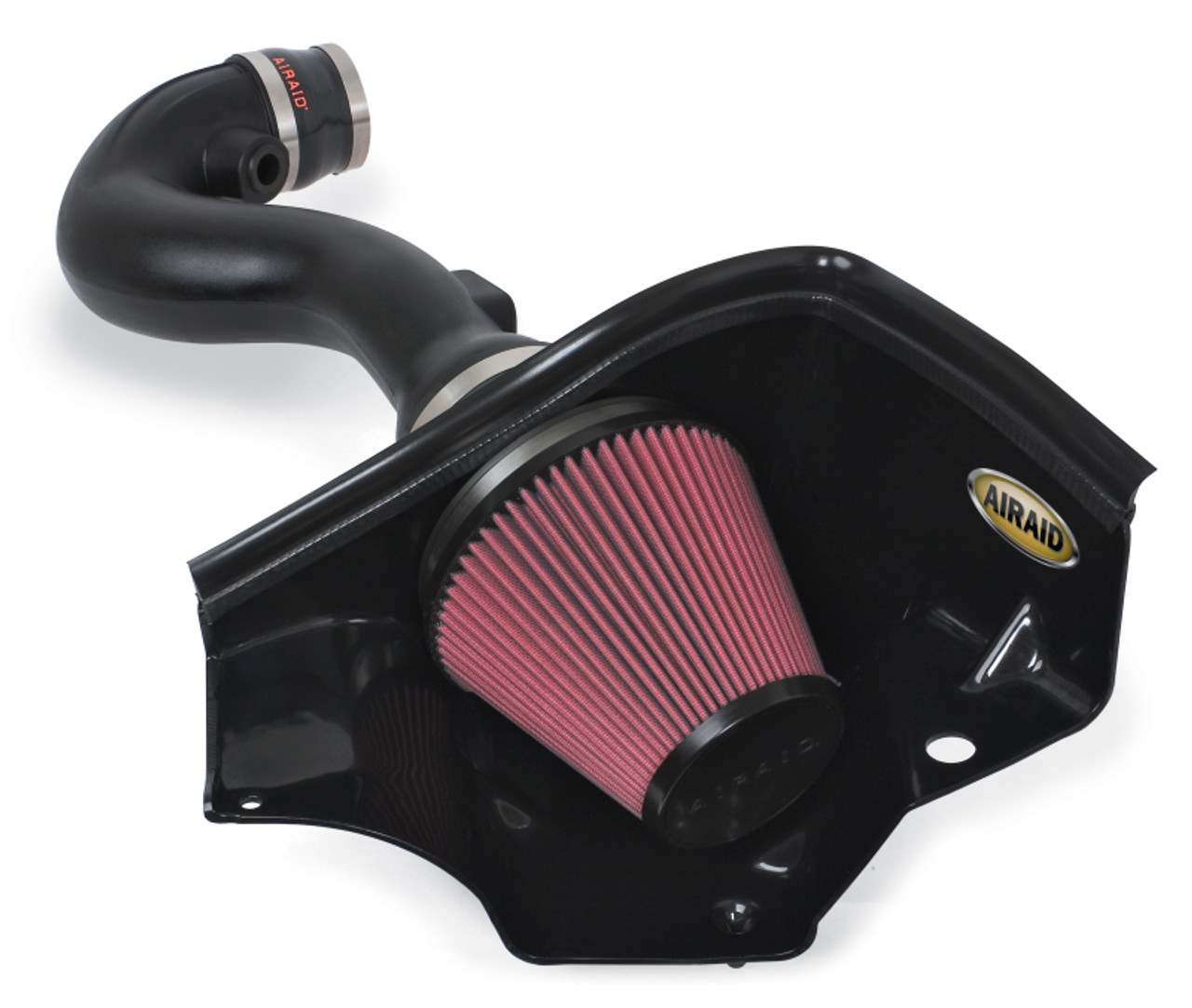 Airaid 05-09 Mustang 4.0L V6 MXP Intake System w/ Tube (Oiled Red Media)  450-177 Carroll Shelby Racing