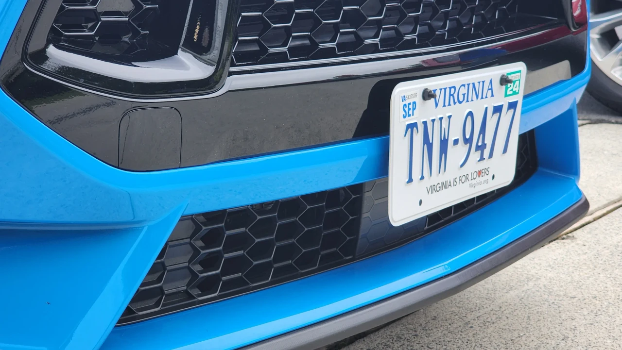 RPI Designs > 2015-2018 Ford Mustang Shelby GT 350 Removable License Plate Bracket