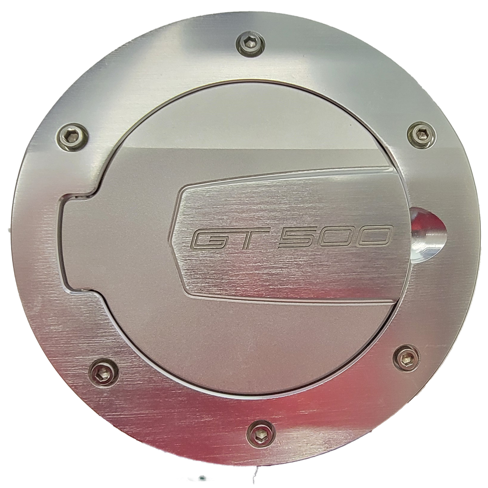 kozya−Malプレート入れ 10-14 Shelby GT500 Fuel Door (Anodized Silver)