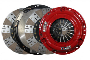 McLeod 2016 Ford GT350 RXT HD Street Twin Clutch 1-1/8 X 26 w/ 164T 8 Bolt Aluminum Flywheel - 6337807HD