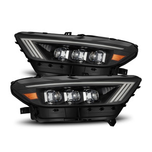 15-17 Ford Mustang/18-20 Mustang Shelby GT350/GT500 NOVA-Series LED Projector Headlights Black