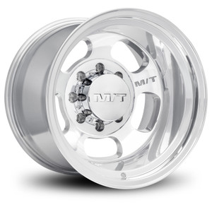 Mickey Thompson Canyon 17x12in - 8x6.5 BP - 3.60in BS - Polished Wheel - 277001 - 226100460 Photo - Primary