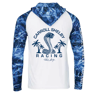 Carroll Shelby Racing Long Sleeve Hooded T-Shirt