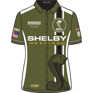 Carroll Shelby Racing Pit Crew Work -Green