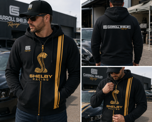 CSR Black and Gold Full Zip Hoodie