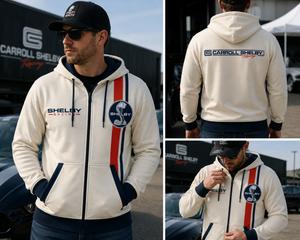 CSR - Cream and Blue Full Zip Hoodie