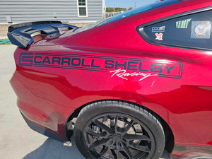 Carroll Shelby Racing Quarter Panel Decals (Pair)