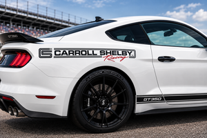 Carroll Shelby Racing Quarter Panel Decals (Pair)