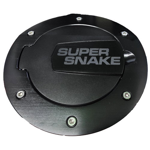 10-14 Shelby SuperSnake Fuel Door (Anodized Black)