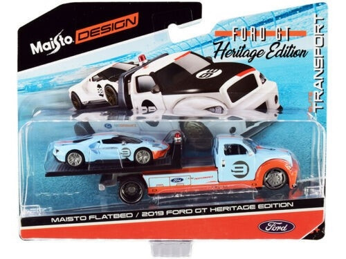 2019 Ford GT Heritage Edition Diecast- Blue #9