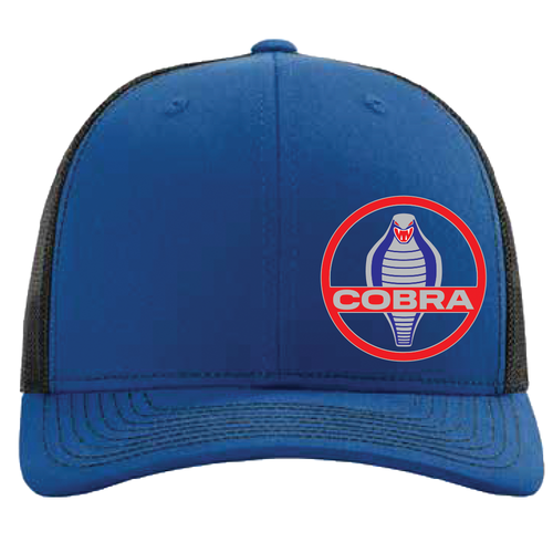 Cobra Hat - Blue/Black
