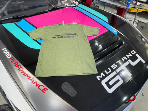 KohR Motorsports Olive Green T-Shirt