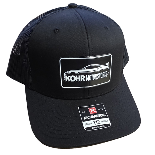 KohR Motorsport Black Trucker Hat