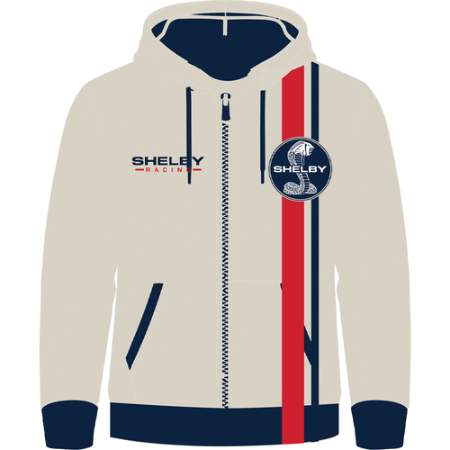 CSR - Cream and Blue Full Zip Hoodie