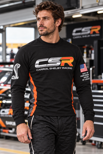 Carroll Shelby Racing Nomex Shirt - Black
