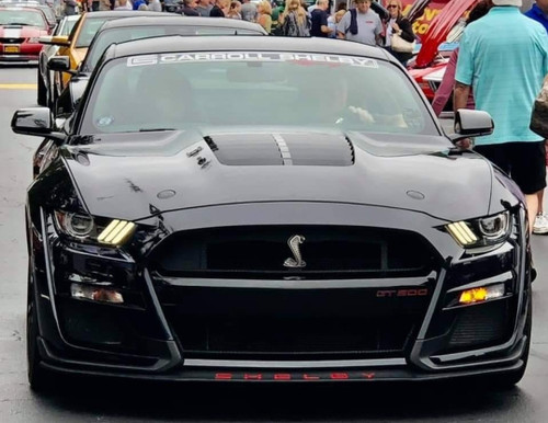 Gt 500 Lettering GT500 ABS Splitter Letters With Installation Kit - Carroll Shelby Racing
