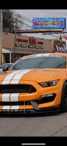 Carroll Shelby Racing Windshield Banner