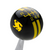 Terlingua Shift Knob - Black with Yellow Stripes