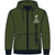 Green CSR Full Zip Hoodie