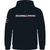 CSR-BLACK AND RED FULL ZIP HOODIE