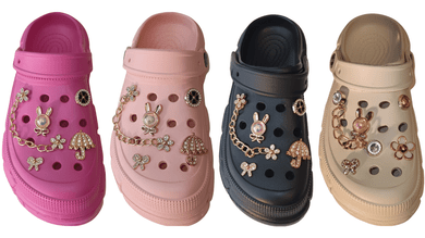Loonyx Flash Sale: Get the Latest Pre-Decorated Chunky Clogs Before They Sell Out!