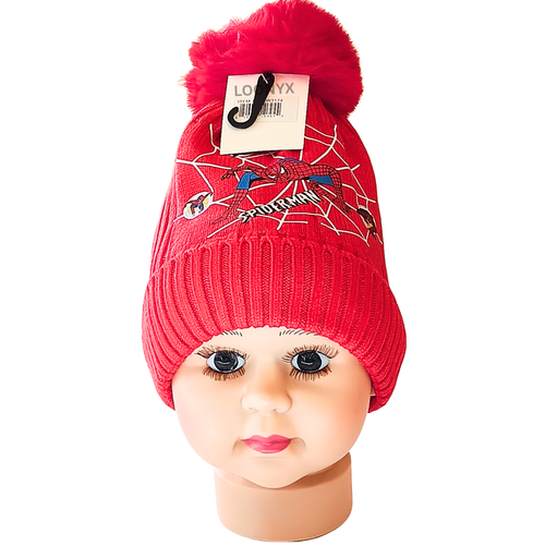 Classic Hero Red Winter Knit Cap