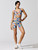 Colorful Print Women Outwear Set.